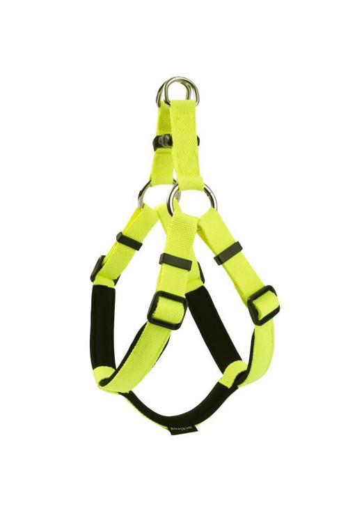 Neon Ayarlanır Köpek Gövde Tasması Yellow M 10-15 Kg Olan Köpek