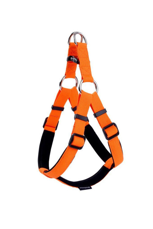 Neon Ayarlanır Köpek Gövde Tasması Orange XXL 25-35 Kg Olan Köpek