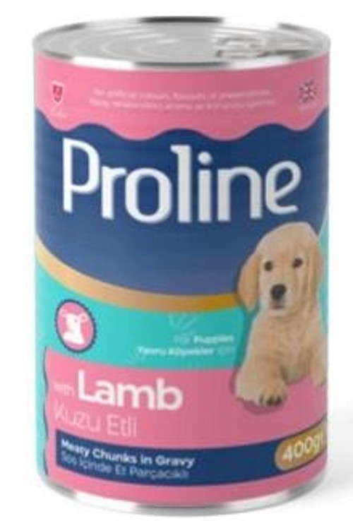 Kuzu Etli 400 gr Yavru Konserve Köpek Maması