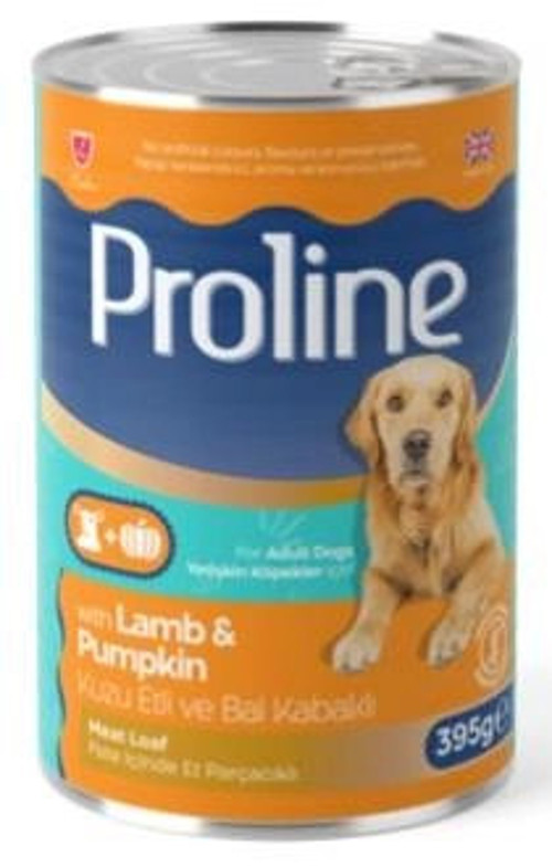 Pate 395 gr İçinde Et Parçacıklı Kuzu Etli ve Bal Kabaklı Yetişkin Konserve Köpek Maması
