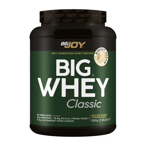 BIGWHEY Whey Protein Classic 990g 30 Servis Bisküvi