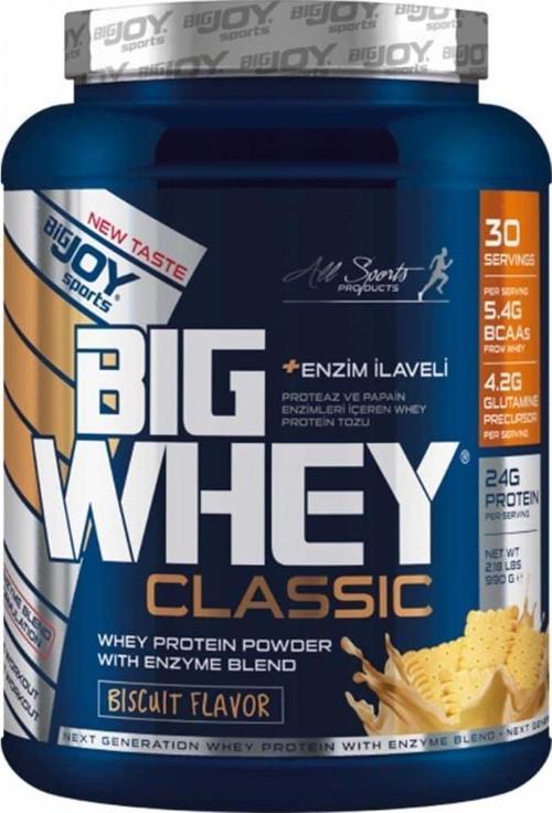 Sports Bigwhey Whey Protein Classic Bisküvi 990gr
