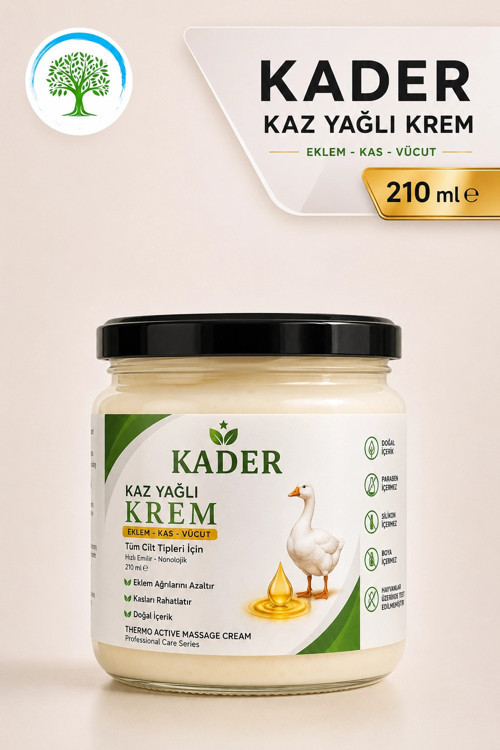 ÇareBurada - KADER Kaz Yağlı Krem 210 ml