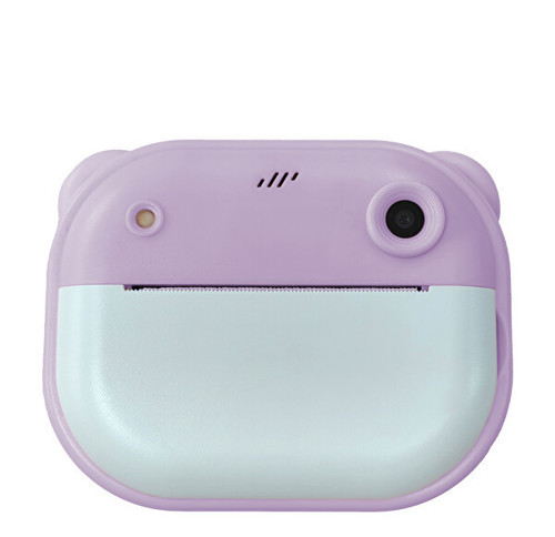 Bm-33 Baskılı Çocuk Fotoğraf Makinesi Lila