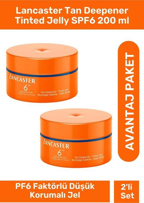 Tan Deepener Tinted Jelly Spf6 200 ml - 2 Adet