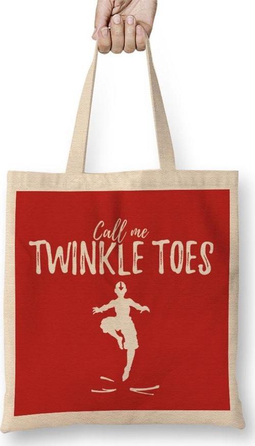 Call Me Twinkle Toes Avatar The Last Airbender Bez Çanta Uzun Saplı
