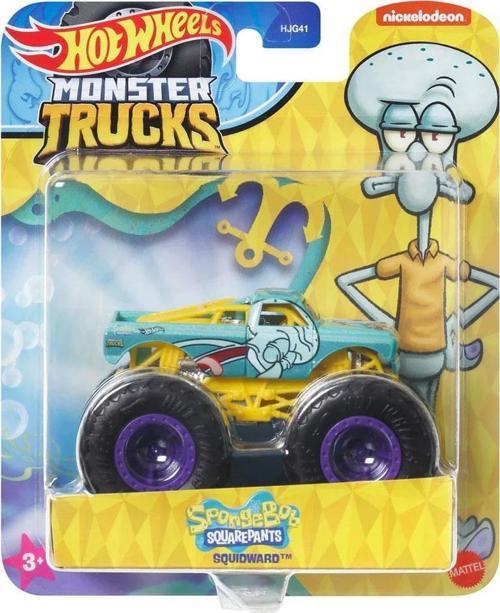 Hot Wheels Monster Trucks Squarepants 1:24 Araba HJG41-HWN78