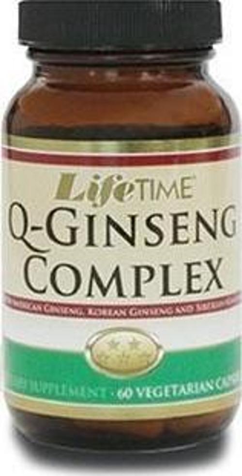 Lifetime Q-grinsengr Complex Vegrgrie Capsules 60 Kapsül