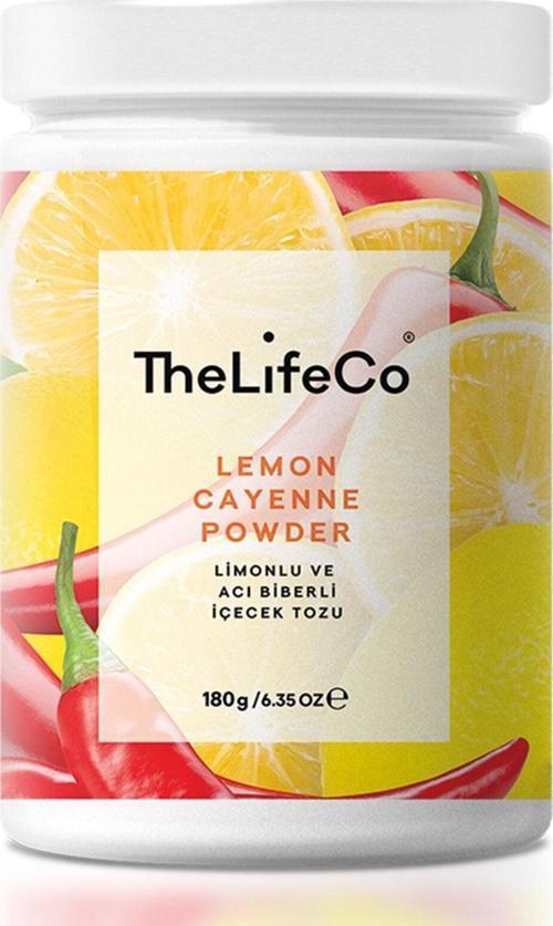The Lifeco Limonlu Acı Biberli İçecek Tozu 180 gr