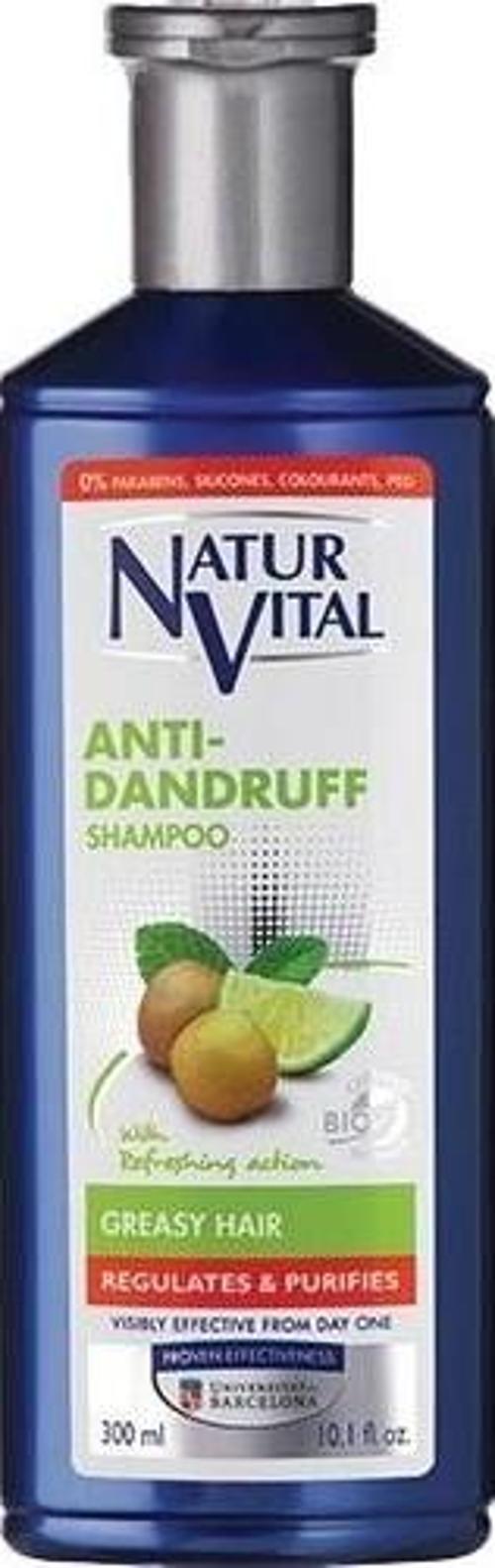 Anti Dandruff Yağlı Saçlar İçin Kepek Şampuanı 300 ml
