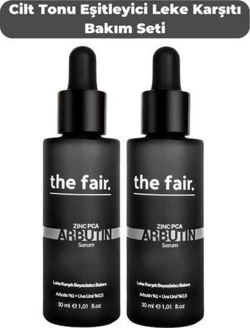 . Arbutin Cilt Tonu Eşitleyici Leke Karşıtı Bakım Serumu %1 Arbutin+ %0.5 30 ml 2'Li Set