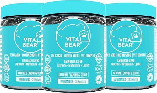 Strongr Hair grummy Vitamin 60 Adet 3'Lü Paket