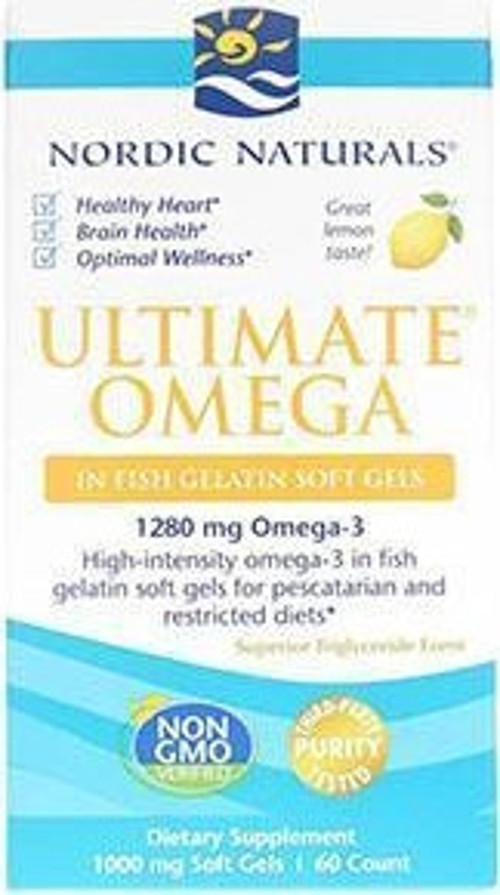 Naturals Ultimate Omega 1000 Mgr 60 Softjel