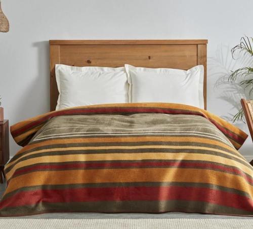 Nina Haki Tek Kişilik Pamuk Battaniye