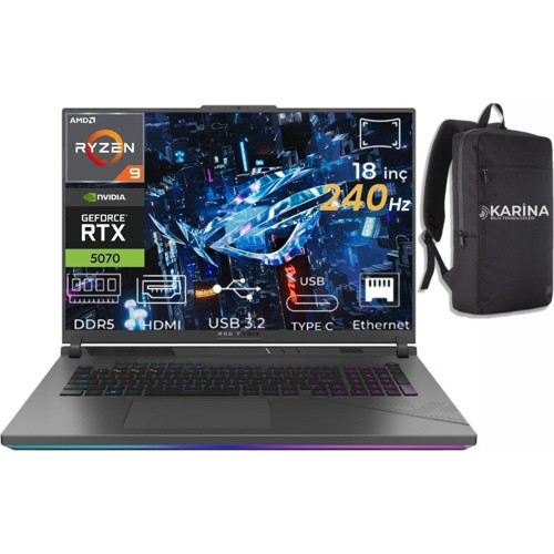 Rog Strix G18 Ryzen 9 8940HX G814PP-S9045-29 16GB 1tb RTX5070 8gb W11PRO 18" Wqxga Gaming Laptop