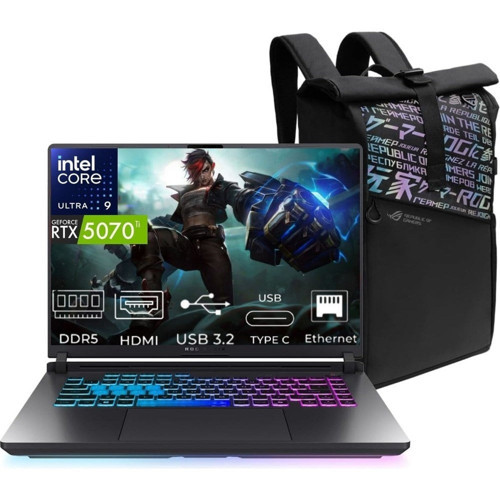 Rog Strix G18 Ultra 9 275HX G815LR-S9155-08 48GB 4tb RTX5070TI Freedos 18" Wqxga Gaming Laptop