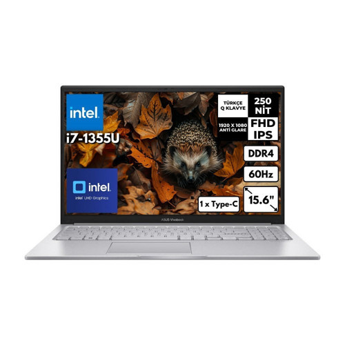 Vivobook 15 I7-1355U 40GB 2 TB SSD 15.6" Fhd Freedos Taşınabilir Bilgisayar X1504VA-NJ412HMF14
