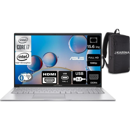 Vivobook 15 X1504ZA-NJ247-04 I7-1255U 16GB 1tb SSD 15.6" Fhd Freedos Taşınabilir Bilgisayar