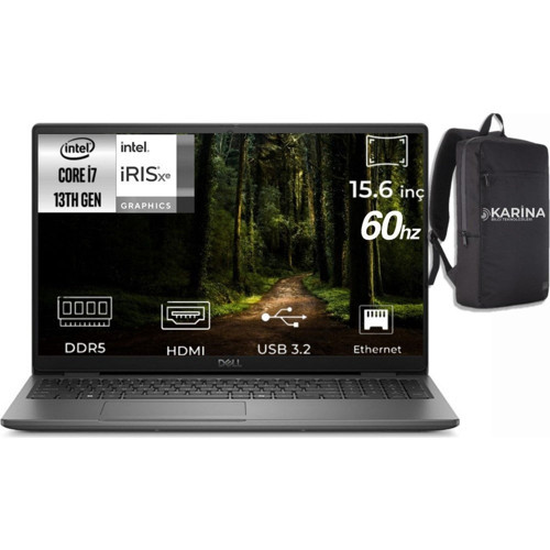 Latitude 3550 I7-1355U N010L355015U-41 16GB 4tb Iris Xe Graphics W11PRO 15.6" Full Hd Notebook