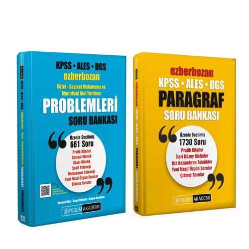 Ezberbozan Paragraf ve Problemler Soru Bankası Seti 2 Kitap