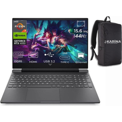 Victus Gaming Amd Ryzen™ 7 8845HS B9KM3EA-09 16GB 4tb RTX4050 6gb Freedos 15.6" Full Hd Gaming Laptop
