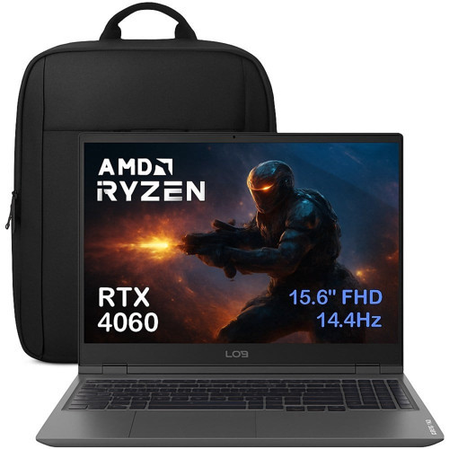 Loq 15ARP9 83JC00FKTR CD86 Amd Ryzen 7-7435HS 48 -Gbddr5 512 GB RTX4060 8gb 105W 144Hz Windows 11 Pro Fhd Gaming Laptop + Çanta