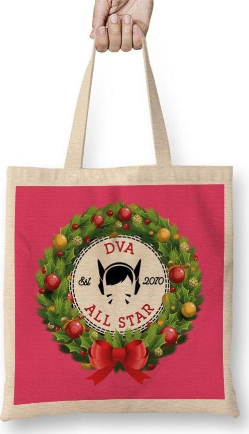 Christmas All Star Overwatch Dva Wreath Bez Çanta Uzun Saplı
