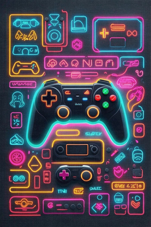 Caspect Gaming Oyuncu Odası Halısı Şönil Dijital Baskılı Kaymaz Taban Yıkanabilir Salon Halısı