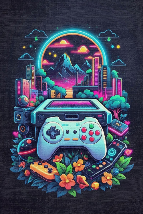 Melina Gaming Oyuncu Odası Halısı Şönil Dijital Baskılı Kaymaz Taban Yıkanabilir