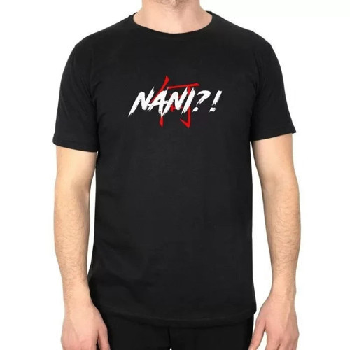 YAKE STORE Unisex Bisiklet Yaka Baskılı Oversize T-Shirt - Siyah - Siyah