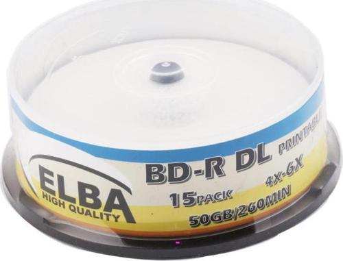 Blu-Ray BD-R 6X 50GB 15Lİ Cake Box Prıntable