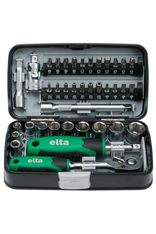 Cırcır Lokma Anahtar Bits Set 1/4" (38 Parça)