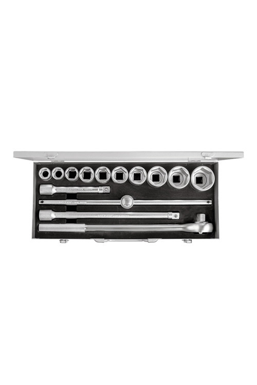 Ağır Tip Lokma Anahtar Takım 14 Lü 3/4"