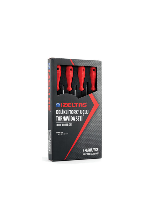 Delikli Torx Uçlu Tornavida Takım 7 Li