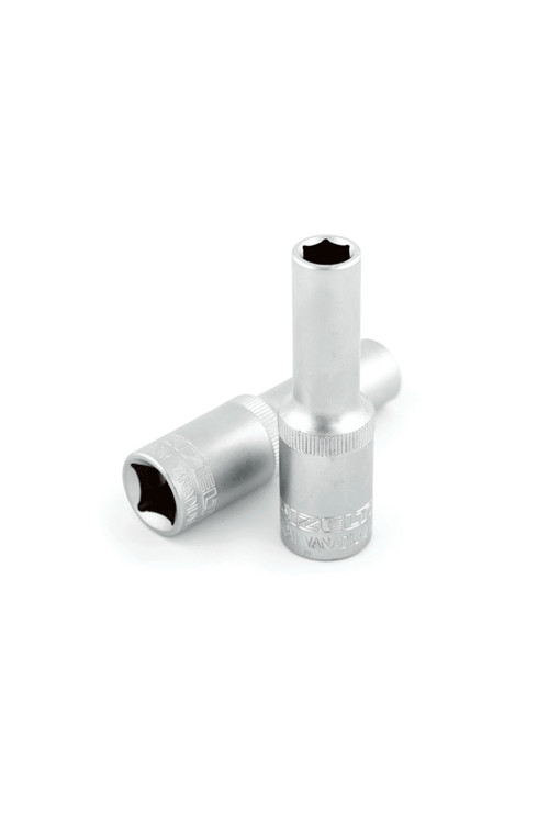 Derin Lokma Anahtar 18 mm 1/2" (10 Adet)