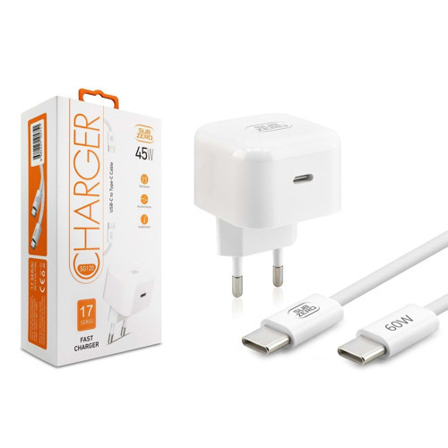Poco M7 Uyumlu SG120 45W PD USB-C to Type-C Hızlı Şarj Aleti + Kablo