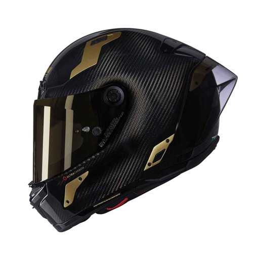 X-804 RS AUREO 330 KARBON KAPALI KASK PARLAK