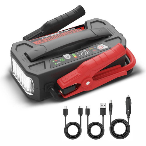J403HD 12V 10.000Amp Li-Polimer Akıllı Akü Takviye + Powerbank + Led Lamba