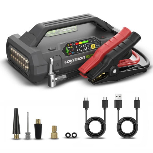 JA3000PRO 12V 3000Amp LiFePO4 Akıllı Akü Takviye + Pompa + Powerbank + Led Lamba