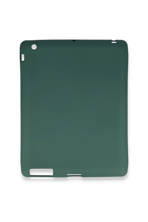 Mey İthalat® iPad 4 9.7 Kılıf Evo Tablet Silikon - Yeşil