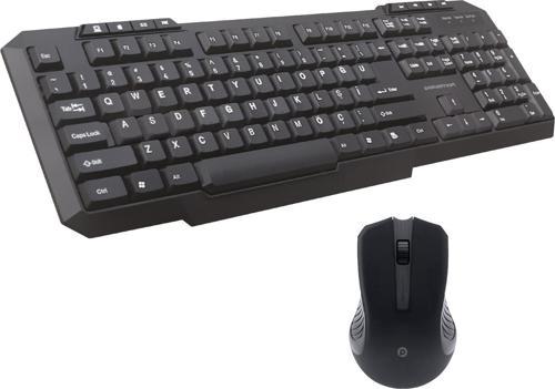 PSK10 Kablosuz Klavye&Mouse Set Siyah