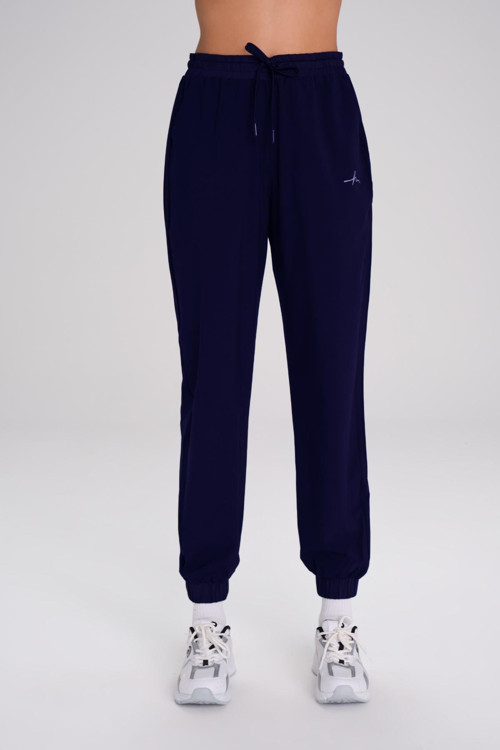 Active Lastikli Paça Lacivert Jogger Spor Pantolonu Eşofman Altı ACT-1