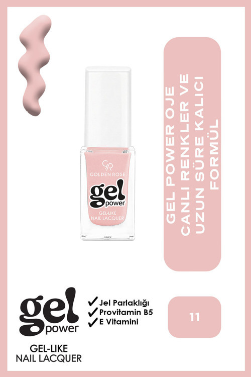 Gel Power Gel-Like Nail Lacquer - No: 11 - Jel Parlaklığında Oje