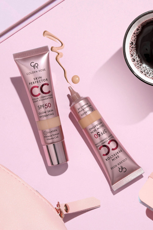 Golden Rose Cc Krem Skin Perfector Color Correcting Light Foundation - 102 5