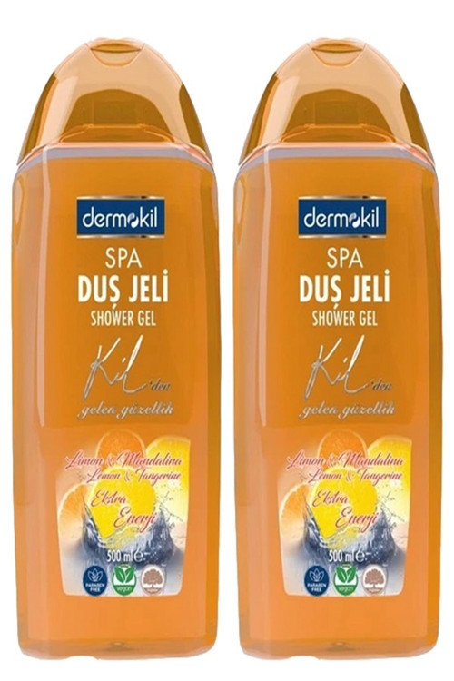 Vegan Limon Ve Mandalina Duş Jeli 500 Ml X 2 Adet