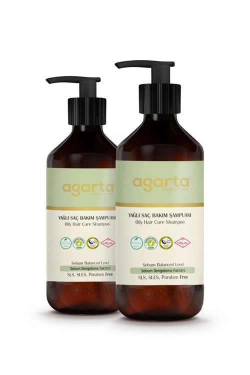 Yağlı Saçlar Için Arındırıcı Şampuan 400 Ml X 2 Adet