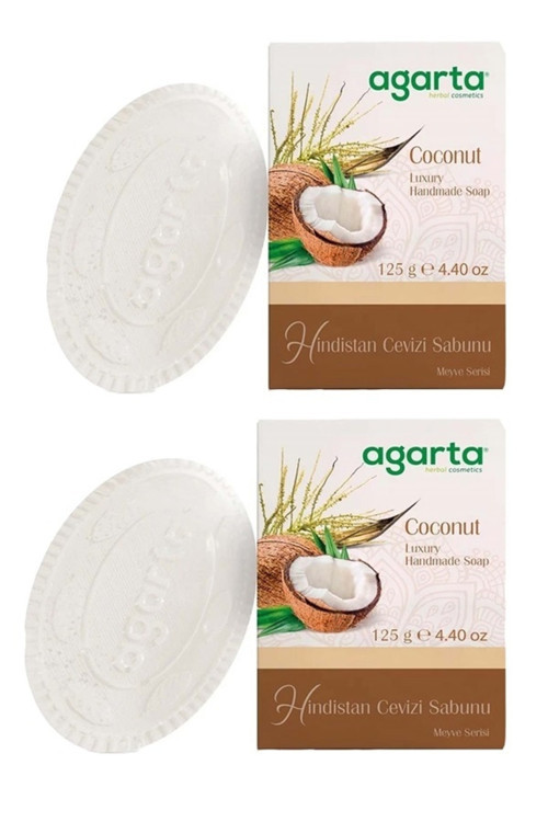 Doğal Çiçek Bahçesi Sabunu Hindistan Cevizi 125G 2 Adet