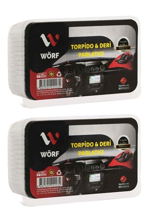 Torpido Ve Deri Parlatıcı Sünger X 2 Adet