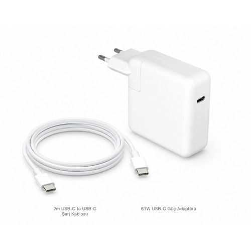 Apple MacBook Pro 13" (2018) 61W USB-C Güç Adaptörü
