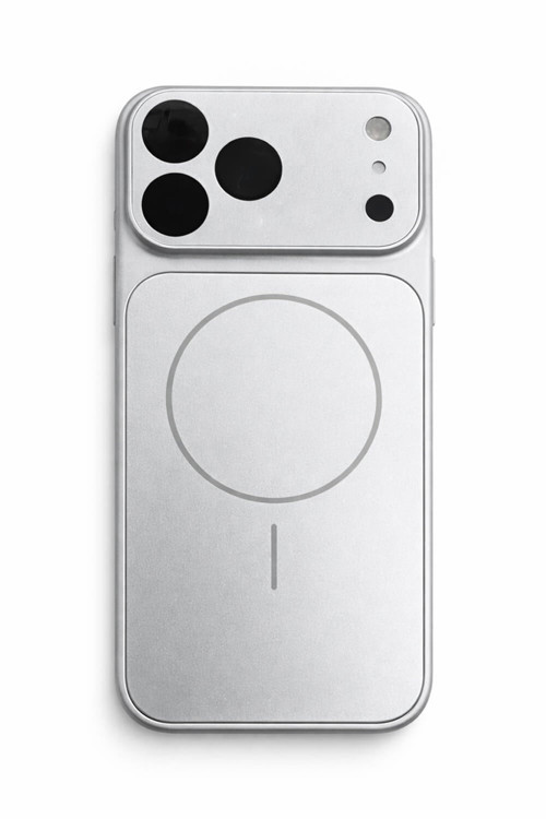 iPhone 17 Pro Uyumlu Kamera Korumalı Magsafe Wireless Şarj Özellikli Full Glass Arka Kapak